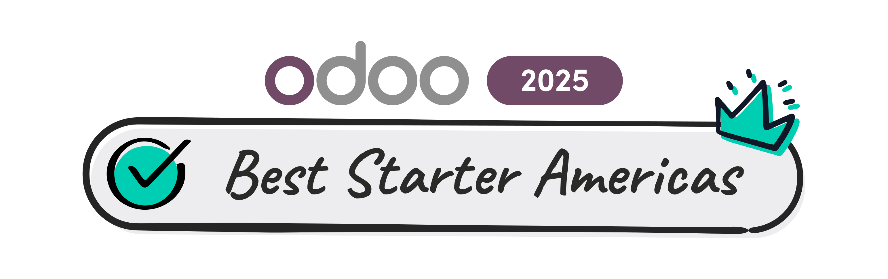Odoo Best Starter Americas 2025 award - Qorelis